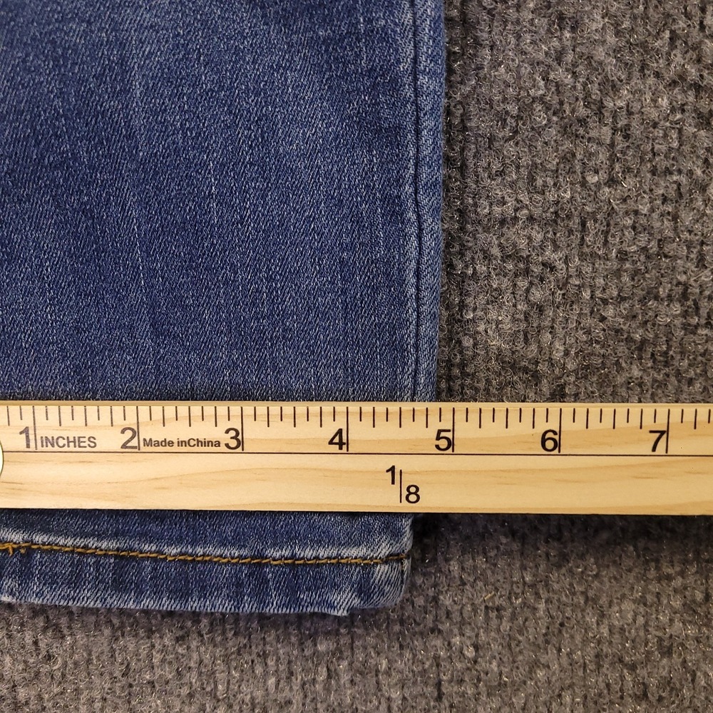 Judy Blue Patchwork Skinny Jeans Womens Sz 5 (28x27) Mid Rise Stretch Distressed - Picture 8 of 9